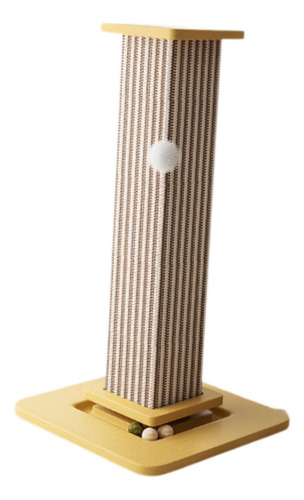 Poste Rascador Para Gatos, Poste Rascador Con Base, Juguete