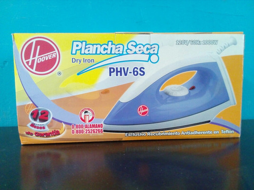 Plancha Seca Hoover 