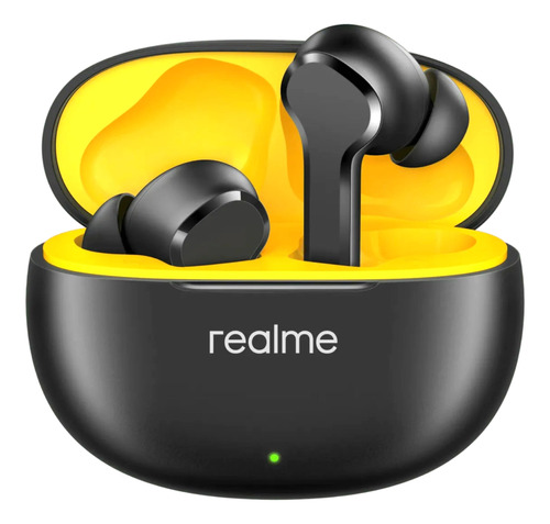 Audífono Realme Buds T110 Negro Ai Enc Para Llamadas 38h 