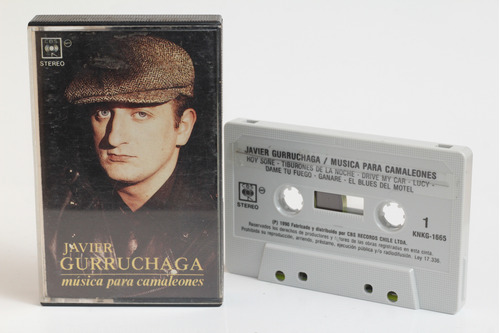 Cassette Javier Gurruchaga Música Para Camaleones 1990 Chile