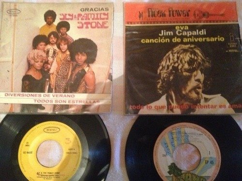 Sly & The Family Stone & Jim Capaldi Singles Precio X Disco