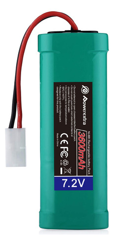 7.2v 3000mah Ni-mh Batería Recargable Para Carreras Coches C