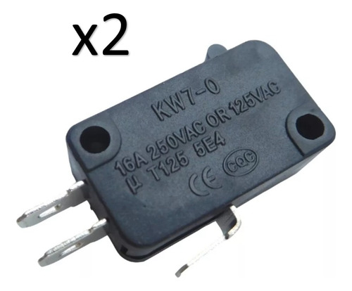 Micro Switch 16a 125v-250v X 2und