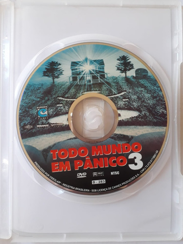 Dvd Todo Mundo Em Pânico 3 - Anna Faris - Original (Usado)