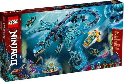 Lego Ninjago Dragon De Agua La Batalla Set Completo 737pzs Cantidad De Piezas 737