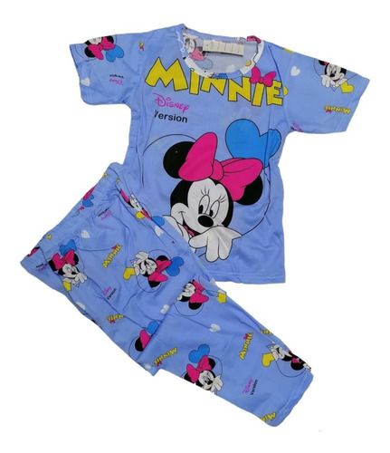 Pijamas Minnie Para Niñas