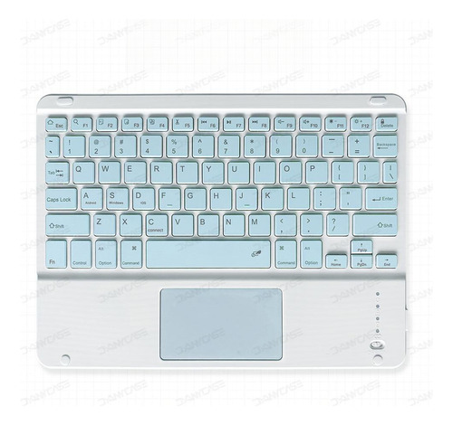 Teclado Táctil Recargable Inalámbrico Universal Danycase