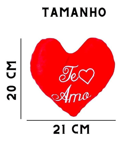 70 Almofadas Coração Mini