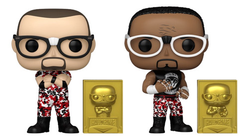 Funko Pop The Dudley Boyz: Bubba Ray & D-von 2pk Fanatics