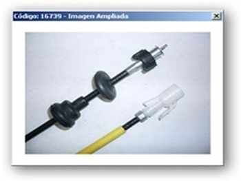 Cable Cuenta-kilometro Volkswagen/saveiro/ Gol/etc. 1988 - 