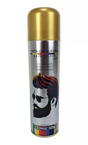 Tinta Temporária para Cabelo Dourada - 120ml - Extra Festas