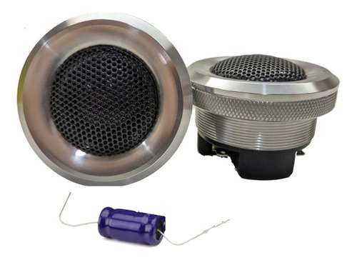 2  Audiopipe Tweeter De Titanio De Aluminio 100w Atx-100