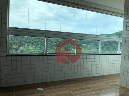 Imagem 7 de 20 de Apartamento Com 2 Dormitórios À Venda, 90 M² Por R$ 390.000,00 - Canto Do Forte - Praia Grande/sp - Ap3328