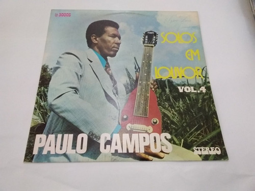 Lp Paulo Campos Solos Em Louvor Vol 4 