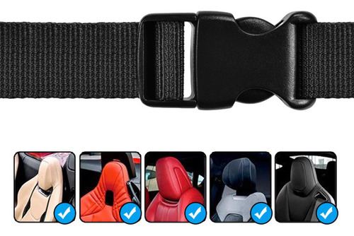 Ganchos Para Reposacabezas Del Asiento Trasero Del Automóvil
