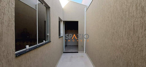 Imagem 7 de 10 de Casa Com 2 Dormitórios À Venda, 110 M² Por R$ 340.000,00 - Jardim Cherveson - Rio Claro/sp - Ca0517
