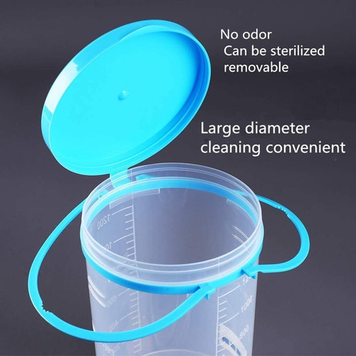 Kit De Enema Reutilizable De 1200 Ml Limpieza De Colon Ducha