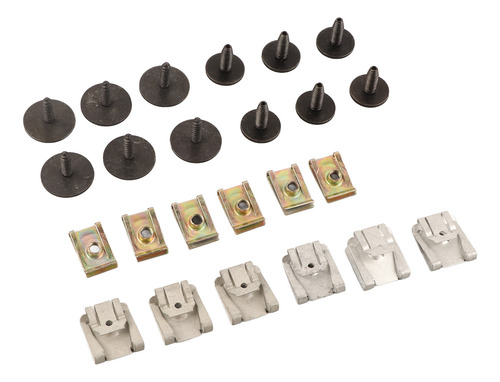 Tornillo Para Bandeja Inferior Del Motor, 24 Piezas De Clips