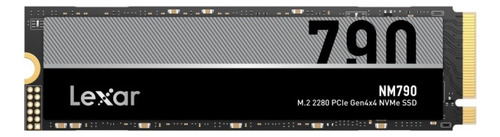 Disco Lexar Nm790 1tb Ssd M.2 2280 Pcie Gen4x4 Nvme 7400mb/s