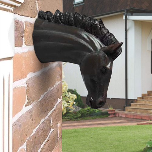 Farol Con Forma De Cabeza De Caballo Para Colgar En La Pared