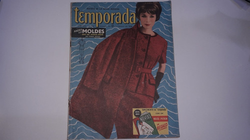 Revista Antigua Temporada Nº 166 Julio 1961 Moda (Usado)