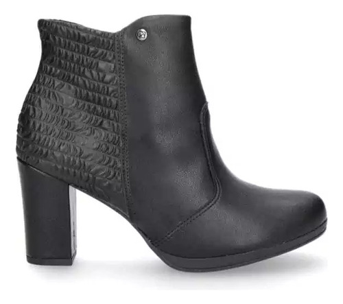 Botinetas Mujer Piccadilly Con Taco Palo 130215 Botas Vestir