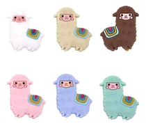 Comprar Pack 6 Dijes Silicona Para Portachupetes Ovejita