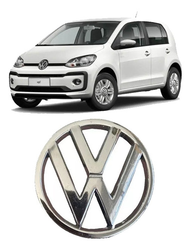 Emblema Vw Grade Up! 2014 2015 2016 2017 2018 A 2021 Cromado