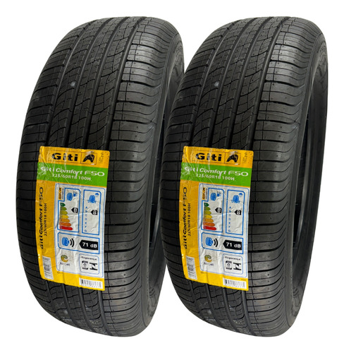 02 Pneus Novos Originais Byd Song Pro 225/60r18 Giti +brinde