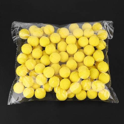 Paquete De 100 Balas De Goma Eva Soft, Redondas, Universales