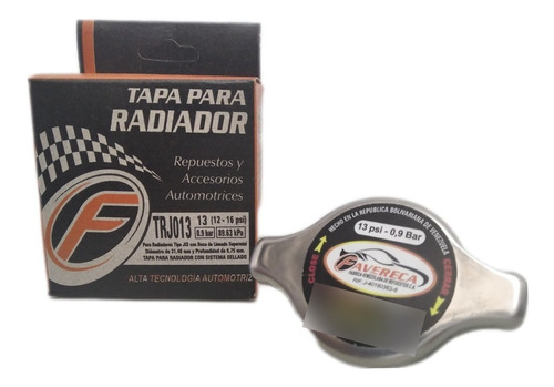 Tapa Radiador 0.9bar Baja Favereca Chery Arauca X1 Orinoco