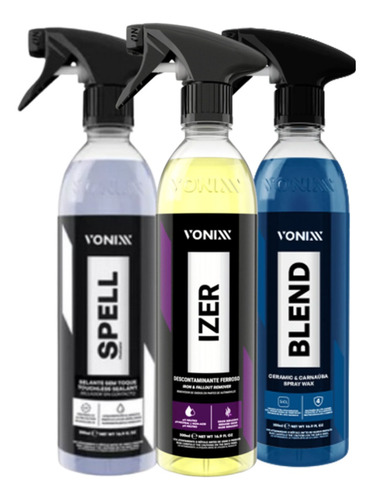 Spell Cera Automotiva Vitrificadora Blend Izer Vonixx