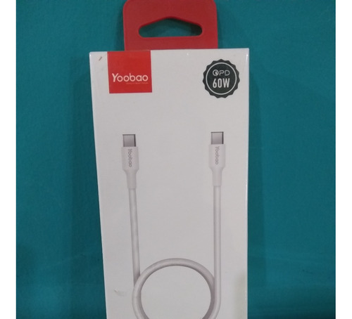 Cable iPhone Usb Tipo C A Lightning 20w Yoobao Yb-480 Pd