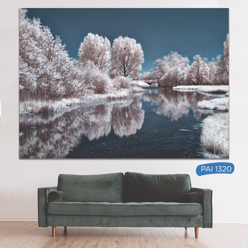 Imagen 8 de 10 de Cuadro Canvas Naturaleza Paisajes 120x70 Personalizable