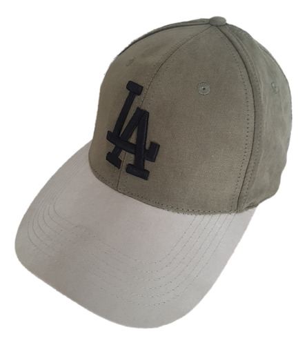 Gorra Los Angeles Dodgers La Gabard Bordada Regulabl Hebilla