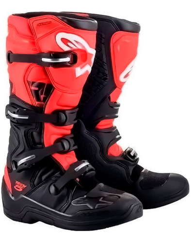 Bota Alpinestars Tech 5 Preto Vermelho