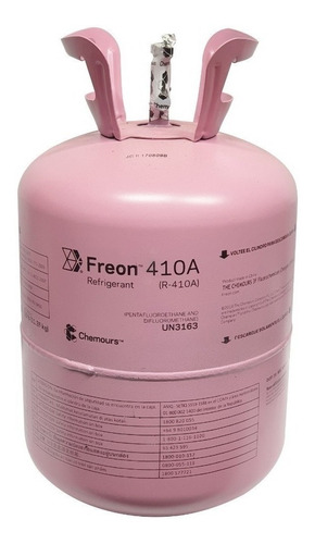 Garrafa Gas Refrigerante Dupont R410 X 11.35kg
