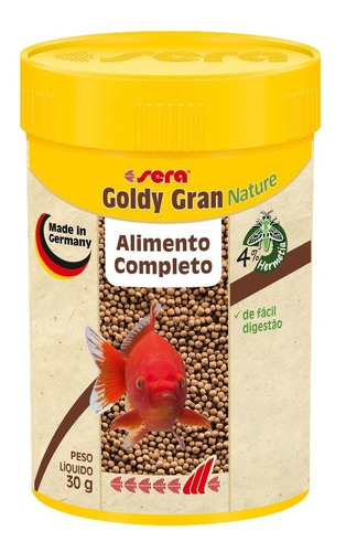 Ração Para Peixes Sera Goldy Gran (30gr)