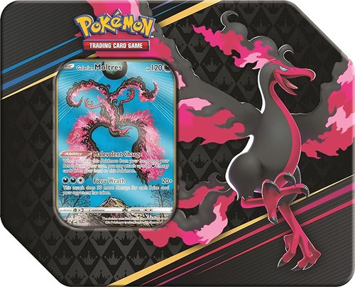 Caja Lata Pokemon Tcg: Crown Zenith Tin Inglés Moltres