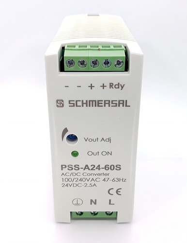 Fuente de alimentación Schmersa PSS-A24-60s 24vdc 100~240vac 2.5a