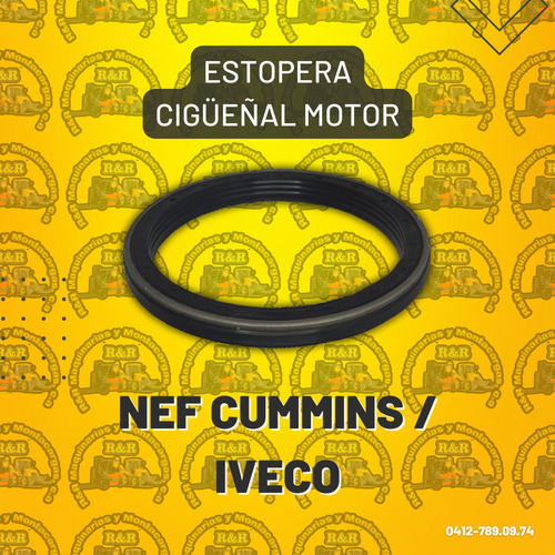 Estopera Cigüeñal Motor Nef Cummins /iveco