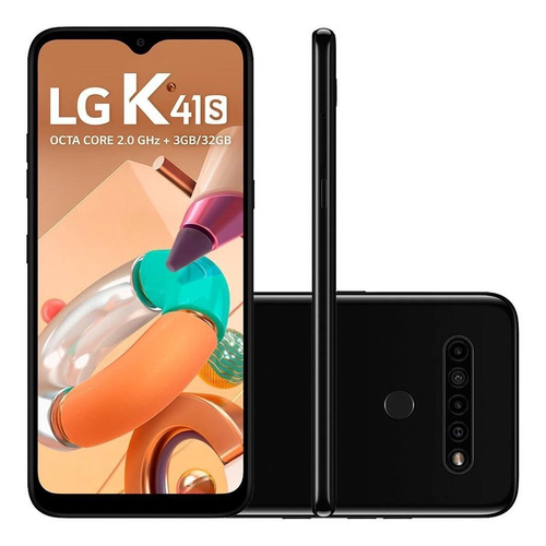 Smartphone LG K41s 32gb 13mp Tela 6.55 Polegadas Celular