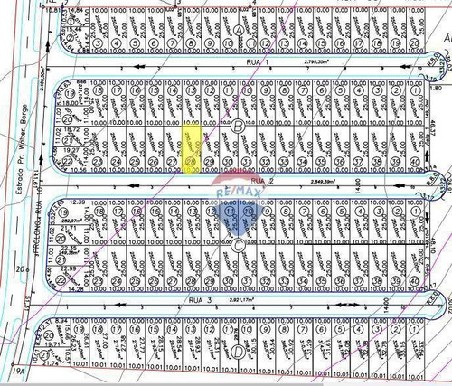 Imagem 3 de 3 de Terreno À Venda, 250 M², Recanto Da Vinci, Engenheiro Coelho/sp - Te0644