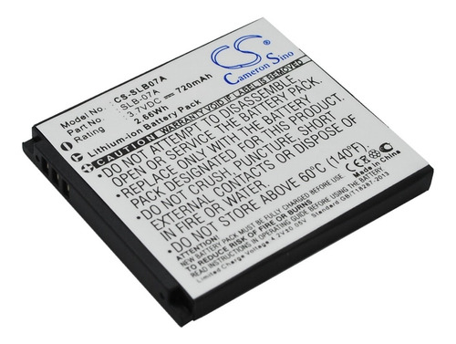 Bateria Pila Camara Samsung Slb-07a St50 St500 Tl100 Tl220
