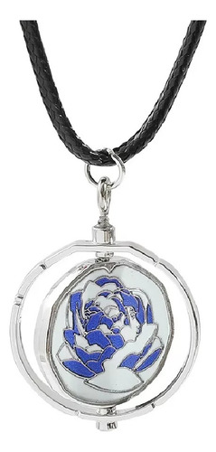 Collar Arcano Con Rosas Azules 2025