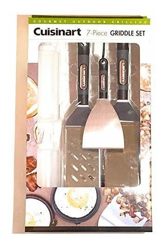 Juego De Plancha Cuisinart De 7 Piezas (2 Espátulas Para Pla