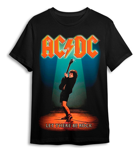 Polera Ac/dc - Let There Be Rock - Holy Shirt