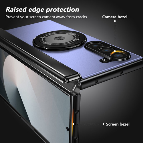 Para Samsung Zfold7 Funda Con Soporte Magnético Funda De Membrana Para Teléfono