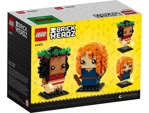 Lego Brickheadz Moana & Merida 40621 - 410 Pz