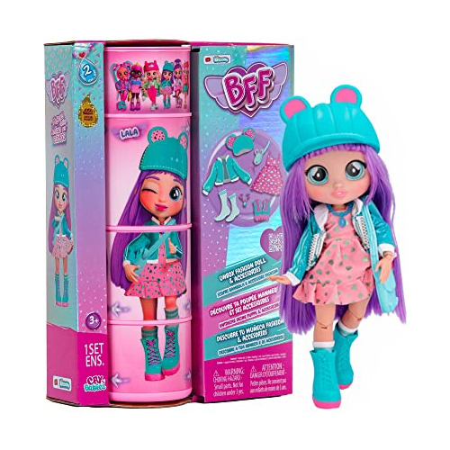 Muñeca De Moda Bff Lala 9+ Sorpresas, Incluye Ropa Y A...